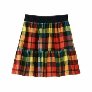 NWT Hanna Andersson Plaid Flannelette Skirt, 85